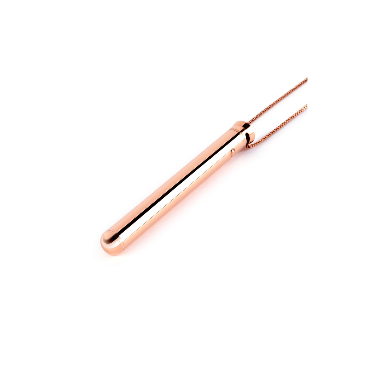 Bullet Vibrator Le Wand Necklace Pendant Rose Gold Bullet Vibrator Le Wand Necklace Pendant Rose Gold