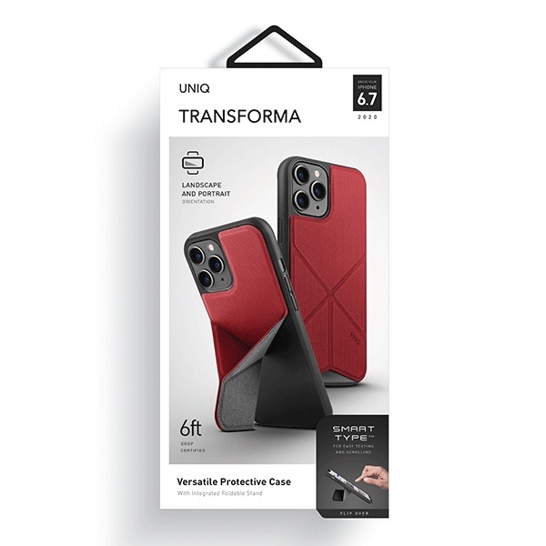 UNIQ Transforma Apple iPhone 12 Pro Max red