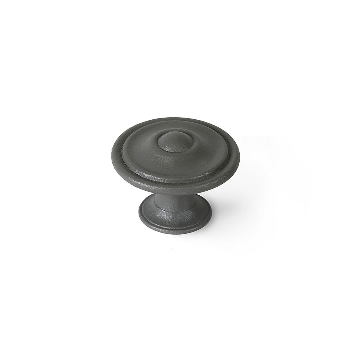 Drehknopf Rei rund Metall 4 Stücke (Ø 3,5 x 2,6 cm)