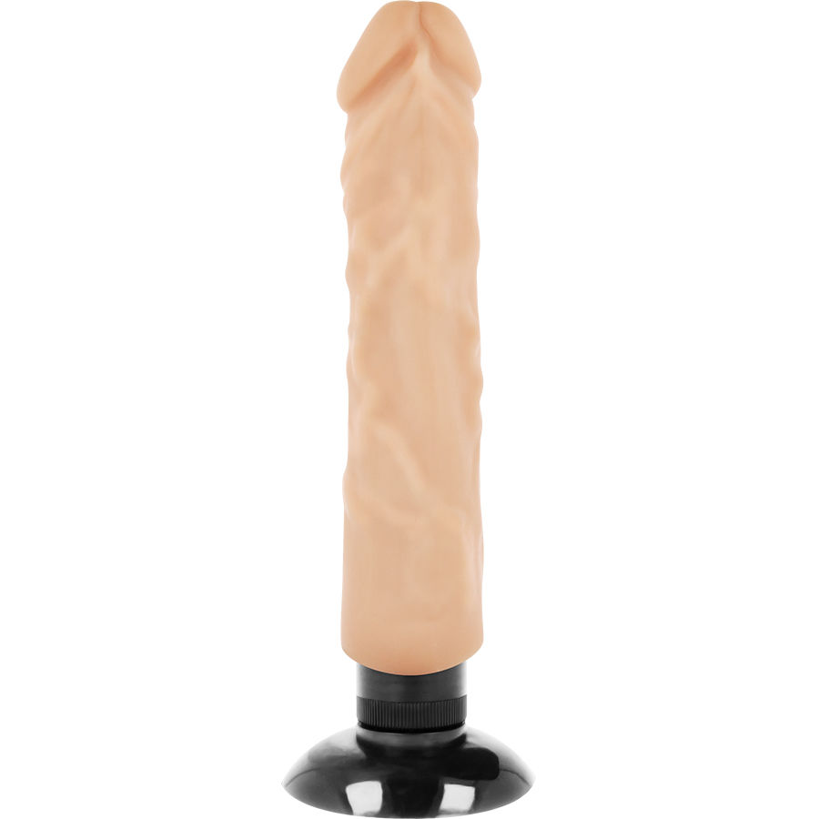 BASECOCK - REALISTIC VIBRATOR 2-1 FLESH 20 CM