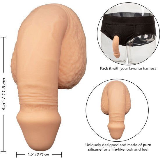 CALEX SILICONE PACKING PENIS 12.75CM FLESH