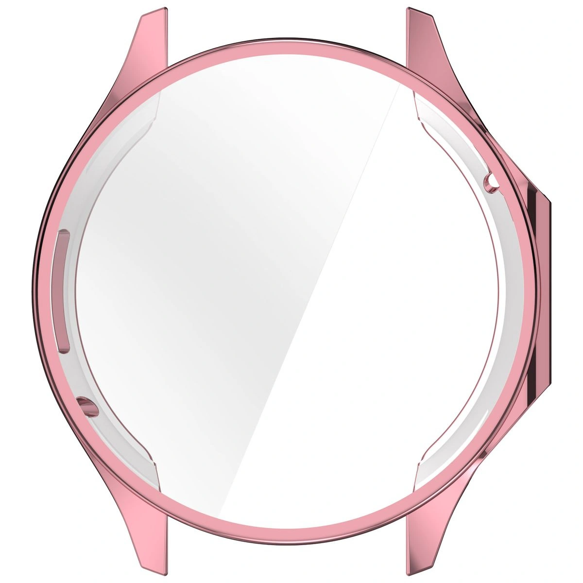 Bizon Case Watch Felipe with screen protector for OnePlus Watch 3 / Oppo Watch X2 pink