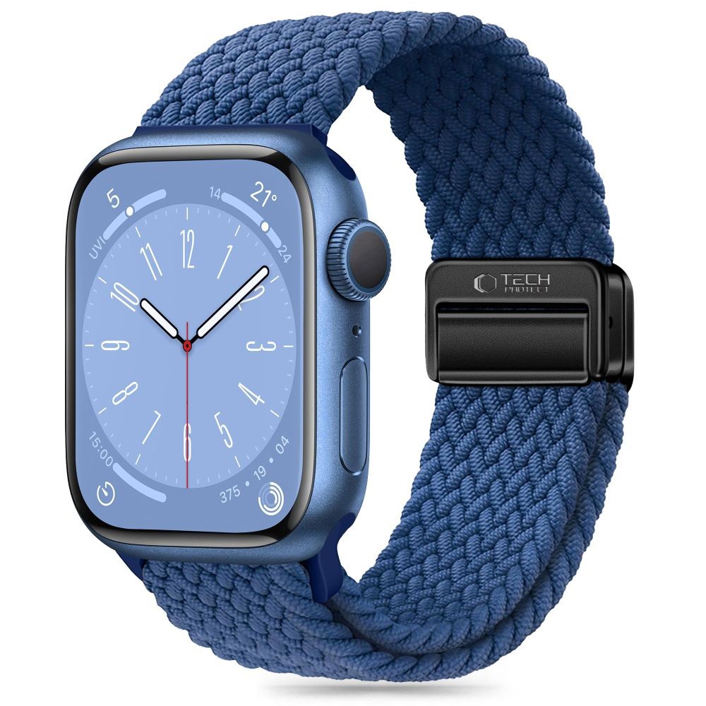 Tech-Protect Nylonmag Apple Watch 4/5/6/7/8/9/SE/Ultra 1/2 42/44/45/49mm Montego Blue