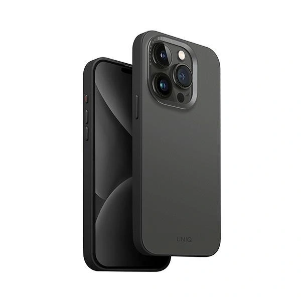 UNIQ Lyden DS Apple iPhone 15 Pro Max Magclick Charging charcoal grey-black
