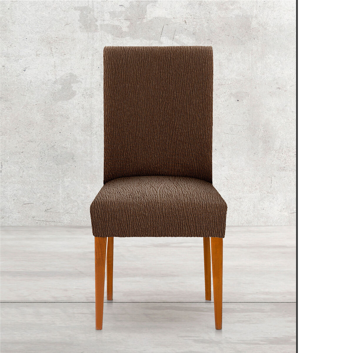 Chair Cover Eysa TROYA Brown 50 x 55 x 50 cm 2 Units