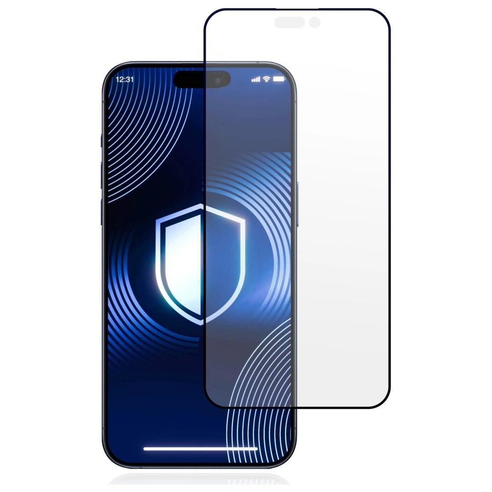 Szkło hartowane 3MK HardGlass Matt Max do Apple iPhone 17 Pro