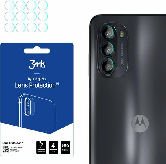 3MK Lens Protection Motorola Moto G52 [4 PACK]