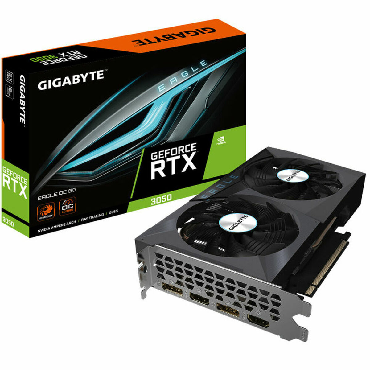 Graphics card Gigabyte GeForce RTX 3050 EAGLE OC 8K Ultra HD