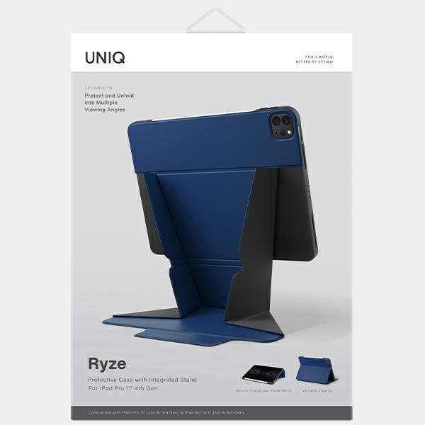 UNIQ Ryze Apple iPad Air 10.9 2020/2022 (4, 5 gen)/iPad Pro 11 2021/2022 (3, 4 gen) blue