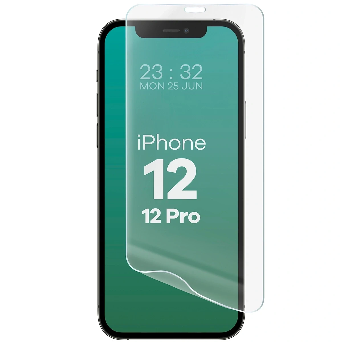 Folia hydrożelowa na ekran Bizon Glass Hydrogel Front do Apple iPhone 12 / 12 Pro
