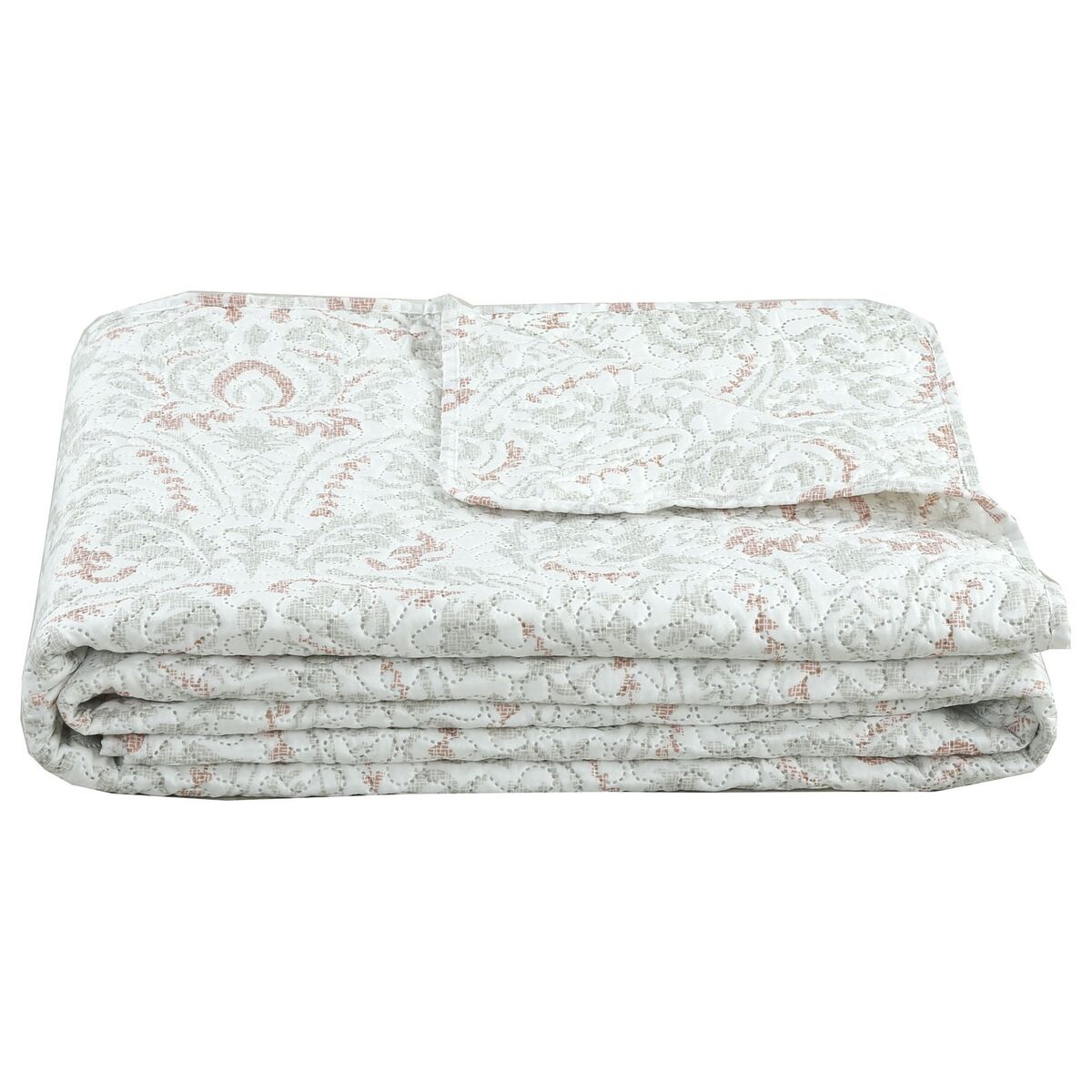 Bedspread (quilt) DKD Home Decor White Double 240 x 260 x 1 cm