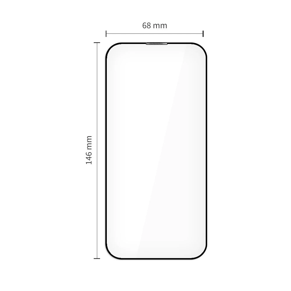 Tech-Protect Quick Set+ tempered glass for Apple iPhone 17 Pro Black [2 PACK]