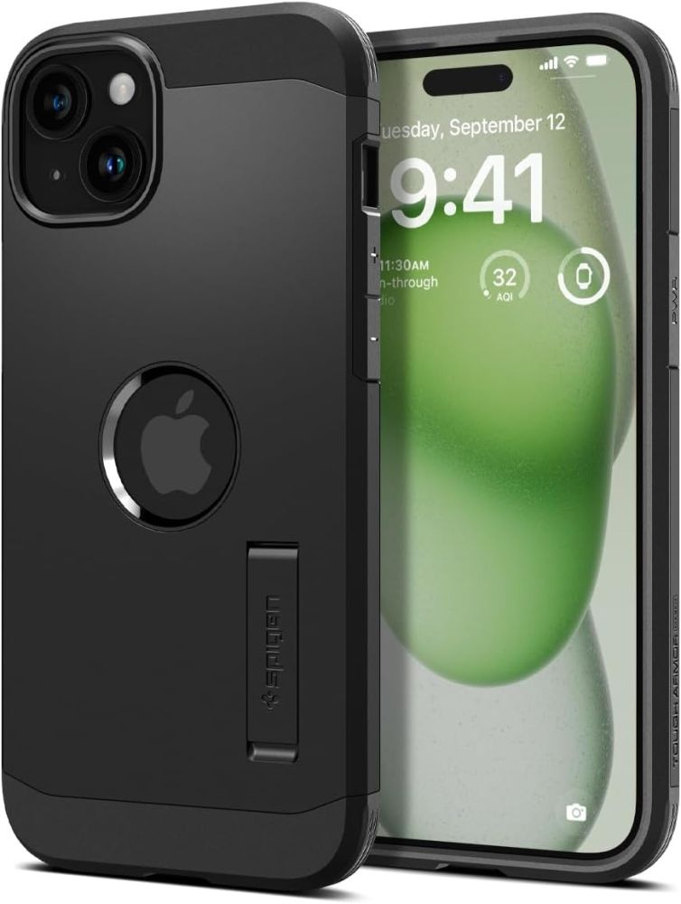 Spigen Tough Armor Mag MagSafe Apple iPhone 15 Black