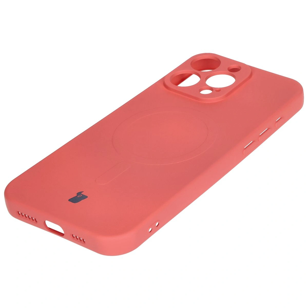 Bizon Case Silicone Magnetic Apple iPhone 16 Pro Max dirty pink