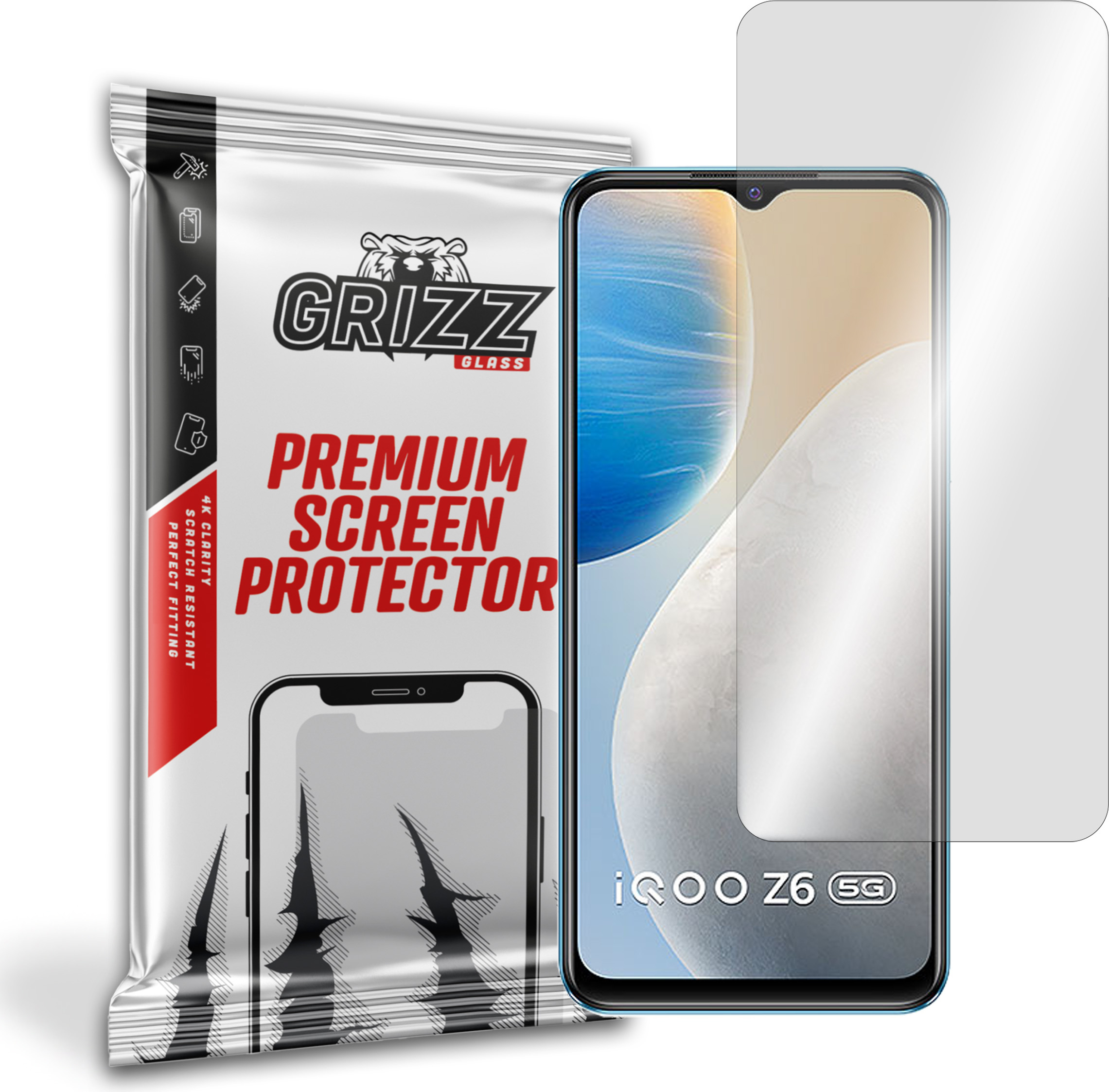 GrizzGlass Hydrofilm Vivo IQOO Z6