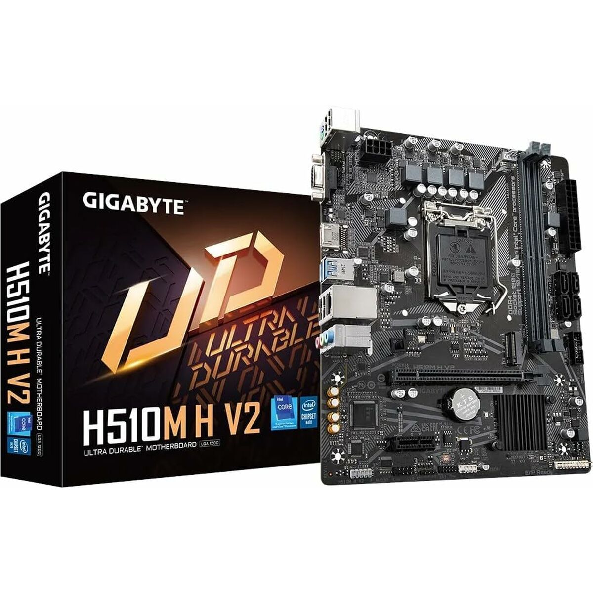 Motherboard Gigabyte H510M H V2 Intel H510 LGA 1200