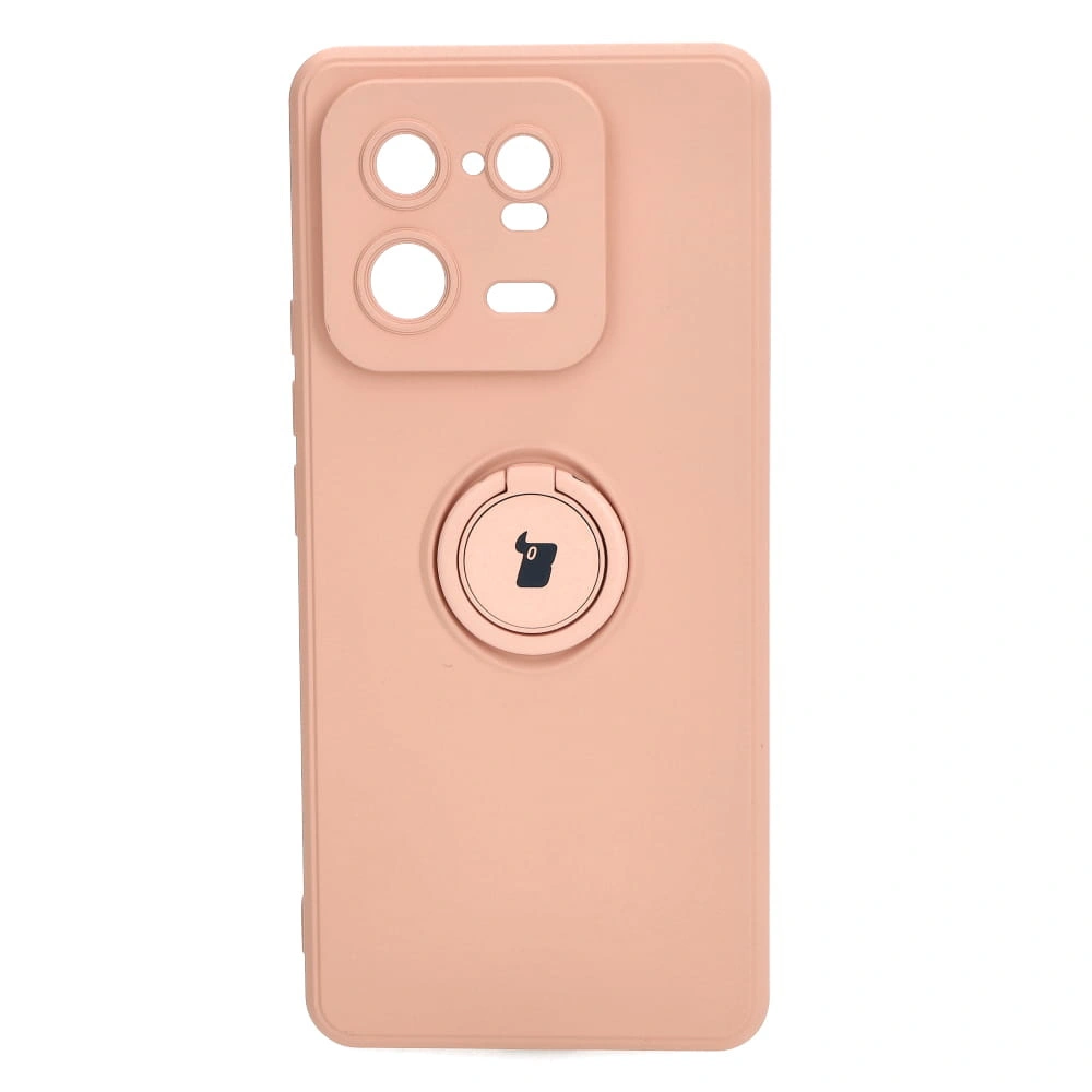 Bizon Case Silicone Ring Sq Xiaomi 13 Pro light pink