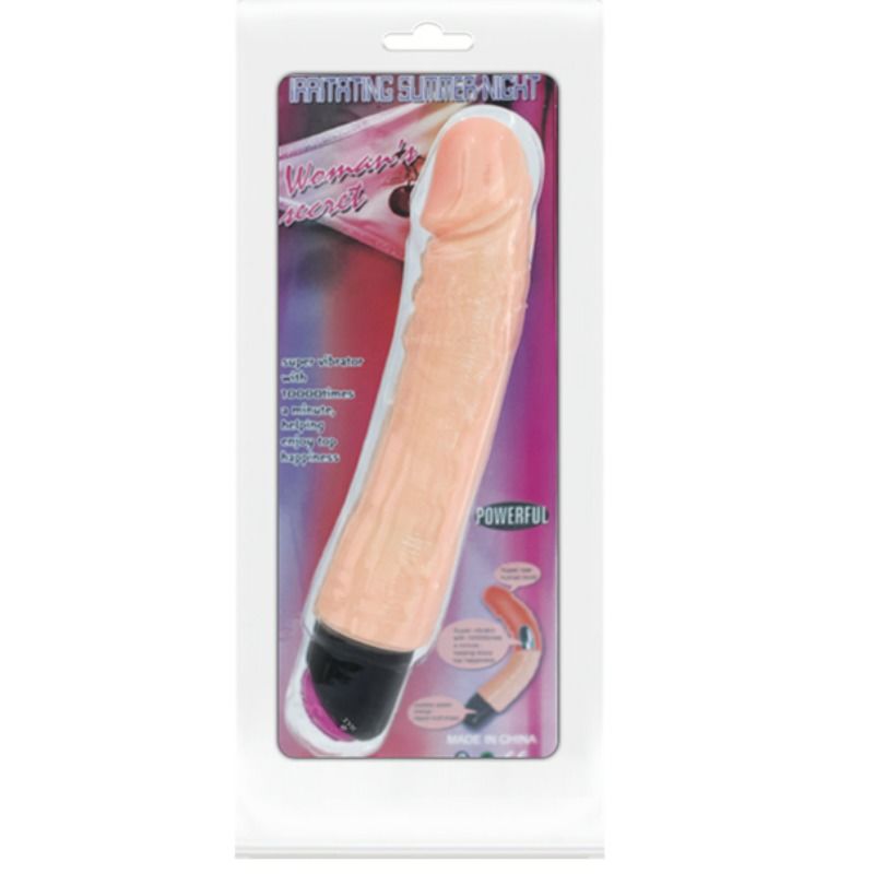 REALISTIC AND FLEXIBLE VIBRATOR 25 CM