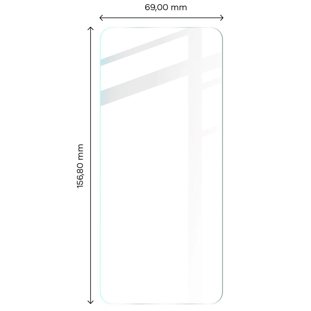 BIZON Clear 2 3x screen glass + camera glass Poco X5