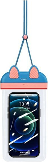 USAMS Waterproof Case 7 inch YD010 blue pink FSD1001