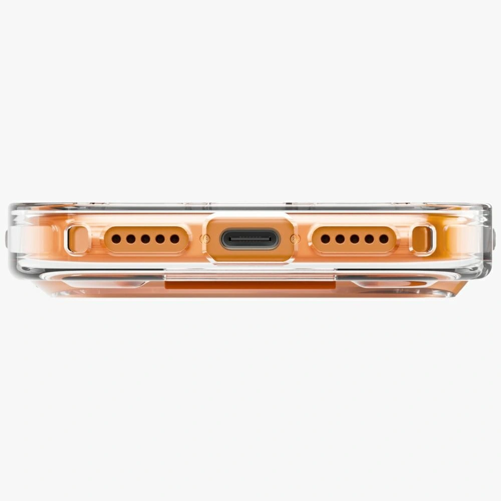 Etui UNIQ Heldro Air do Apple iPhone 17 Pro Max MagClick Charging pomarańczowy