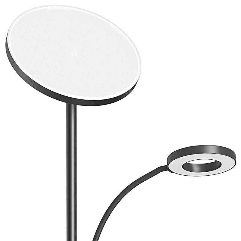 Blitzwolf BWL-FL-0001 Double Floor Lamp with Remote Control 36W (black)