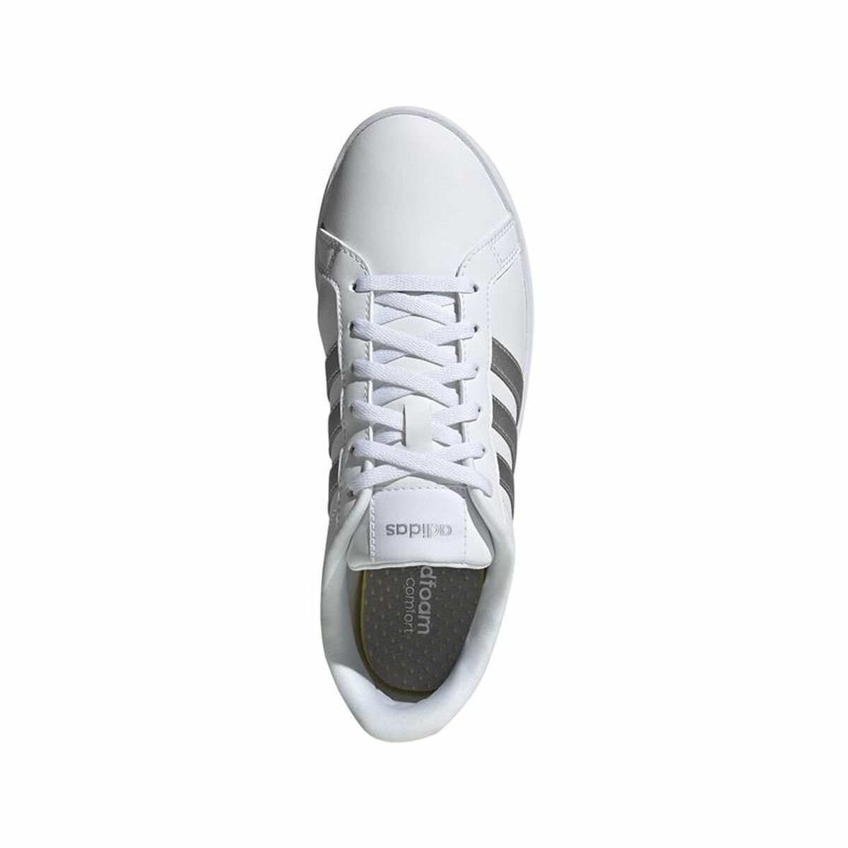 Sports Trainers for Women Adidas Courtpoint W Lady White