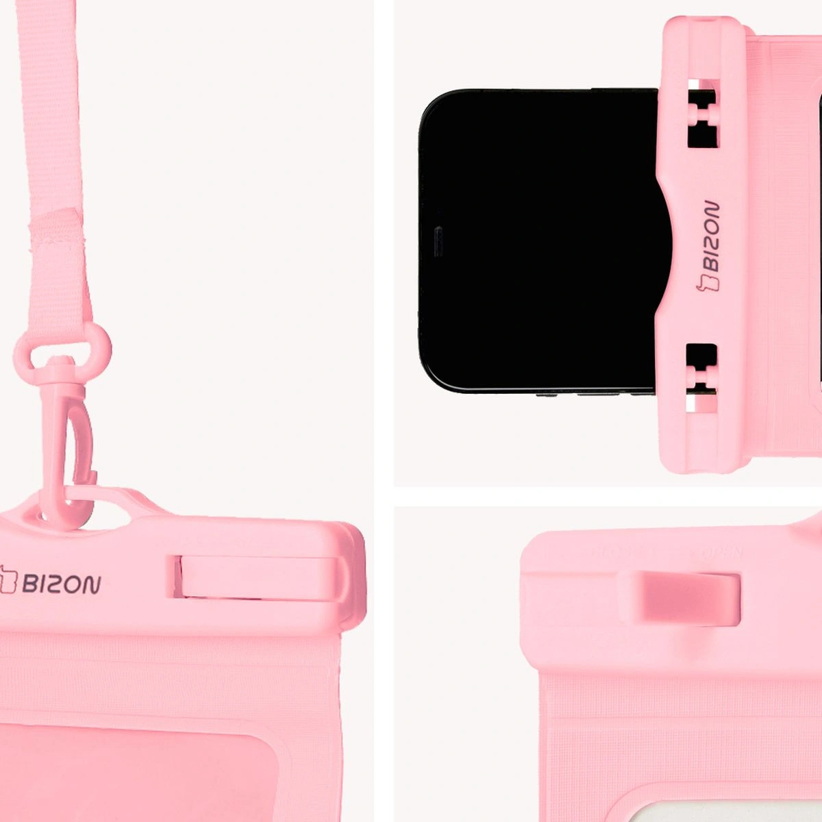 Bizon Case Hydrowrap pink [2 PACK]