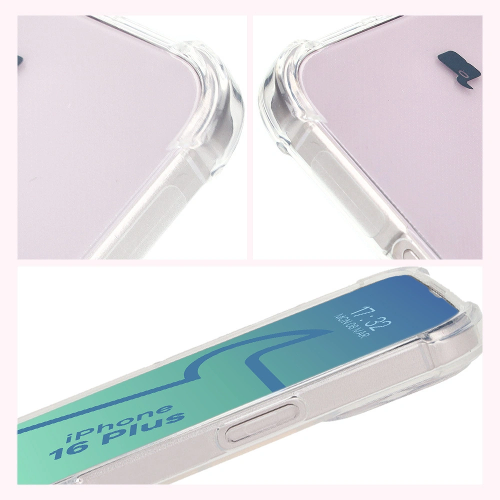 Bizon Case Salpa Apple iPhone 16 Plus clear