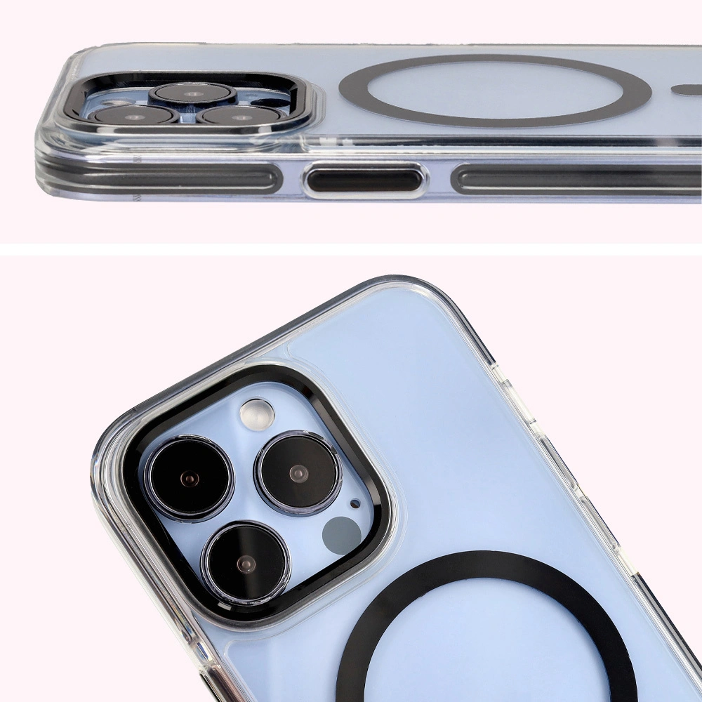 Bizon Case Marco Apple iPhone 13 Pro clear with black frame