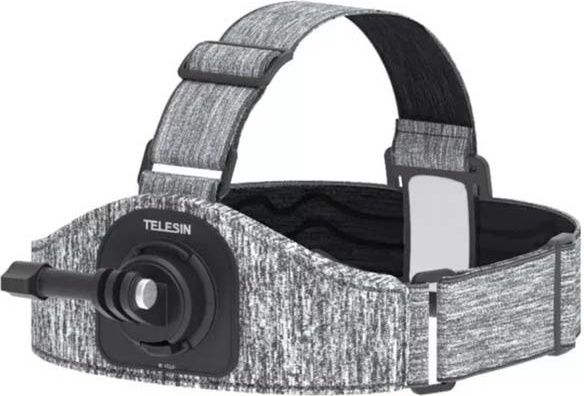 Telesin Headband with two sport camera mounts (GP-HMS-T06)