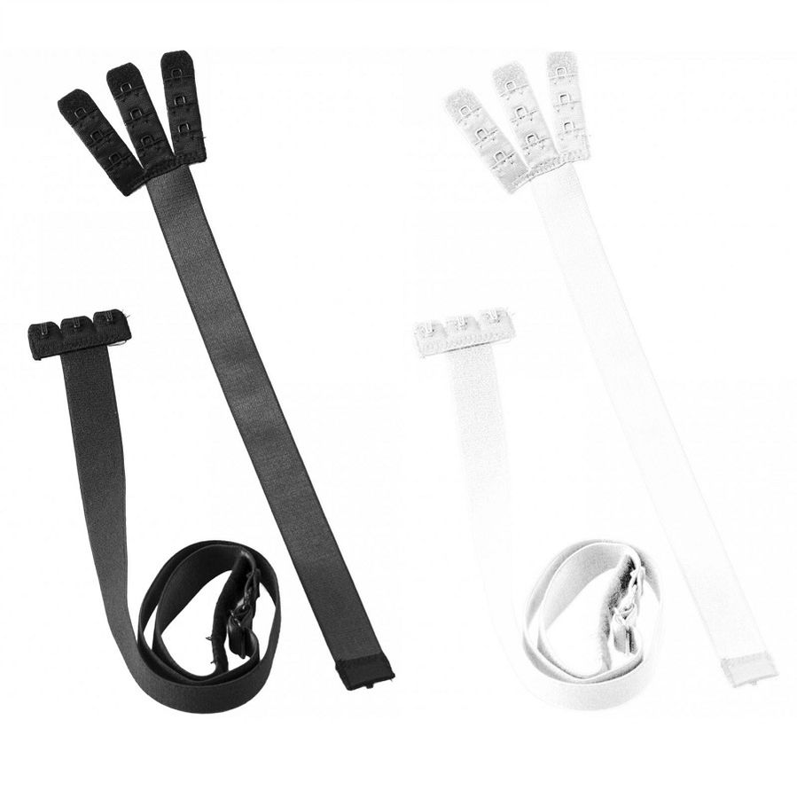 BYE-BRA ACCESSORIES - OPEN BACK BRA ADAPTER BLACK AND WHITE 3UD