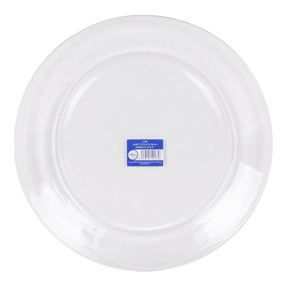 Flat plate Duralex Lys (ø 28 x 4 cm)