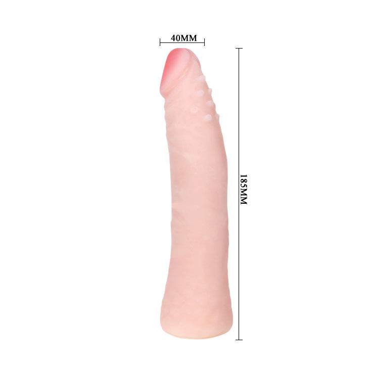 BAILE - REALISTIC SILICONE COCK 19 CM (RANDOW BOX COLOUR)