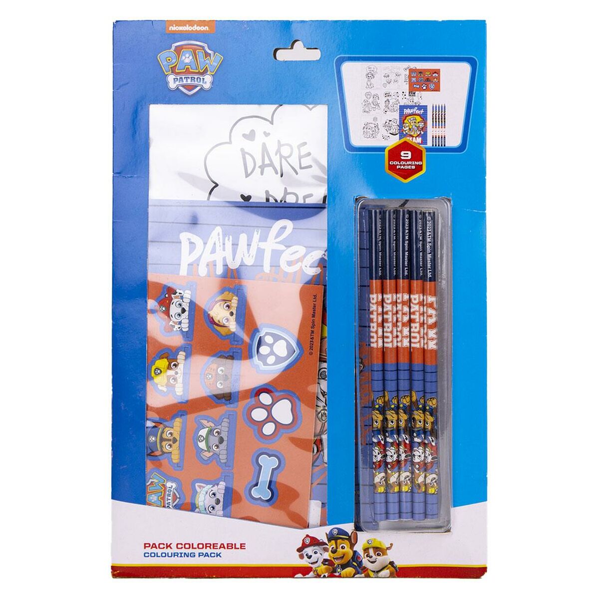 Stationery Set The Paw Patrol