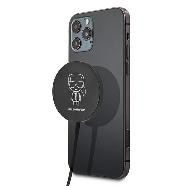 Karl Lagerfeld Wireless Charger KLCBMSIKBK 15W MagSafe