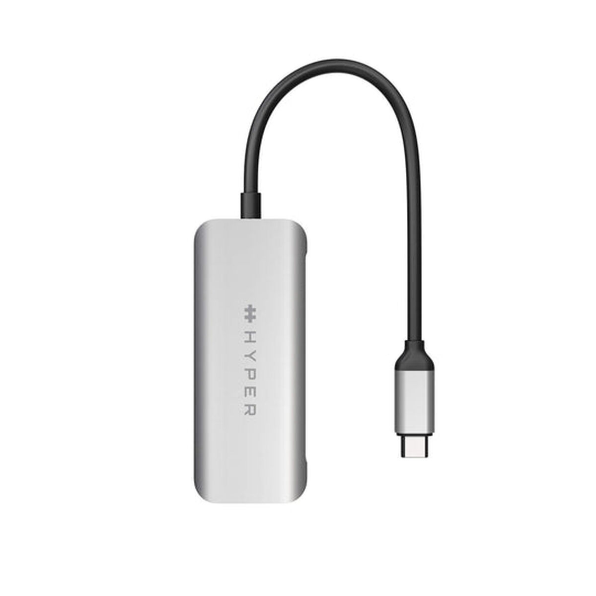 Hub USB Hyper HD41-GL Grau Schwarz/Grau