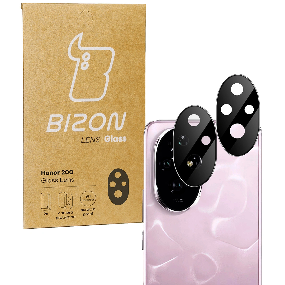 Bizon Glass Lens Honor 200 [2 PACK]