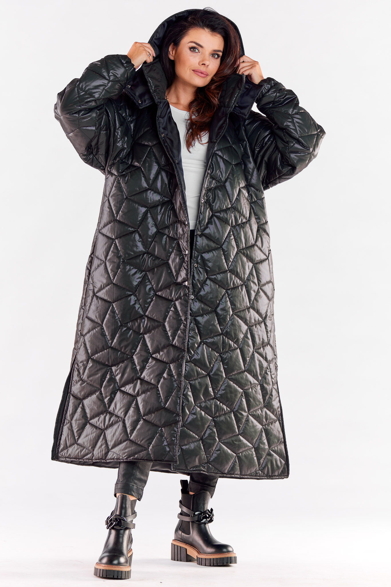  Coat model 173889 awama  black