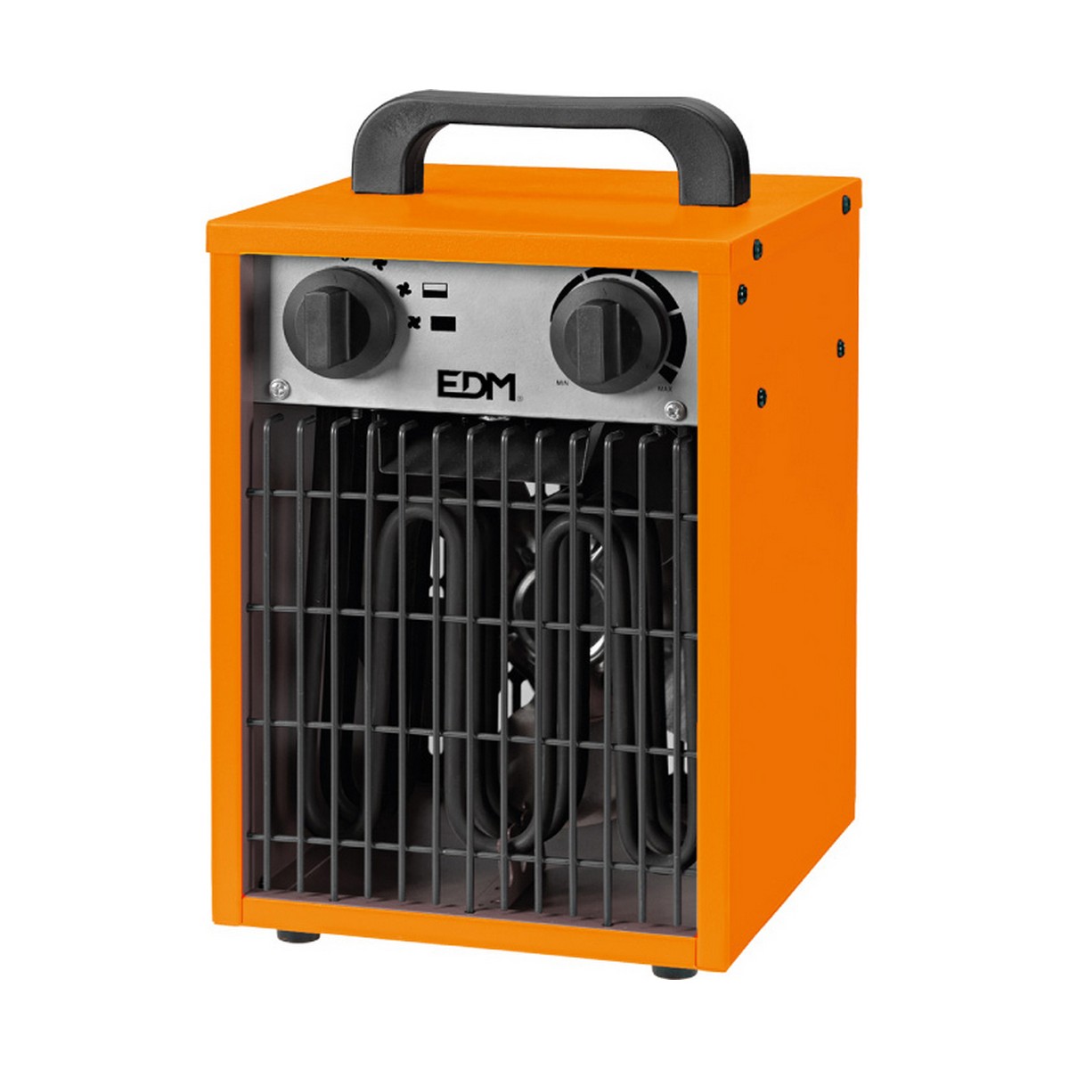 Grzejnik industrialny EDM Industry Series Pomarańczowy 1000-2000 W