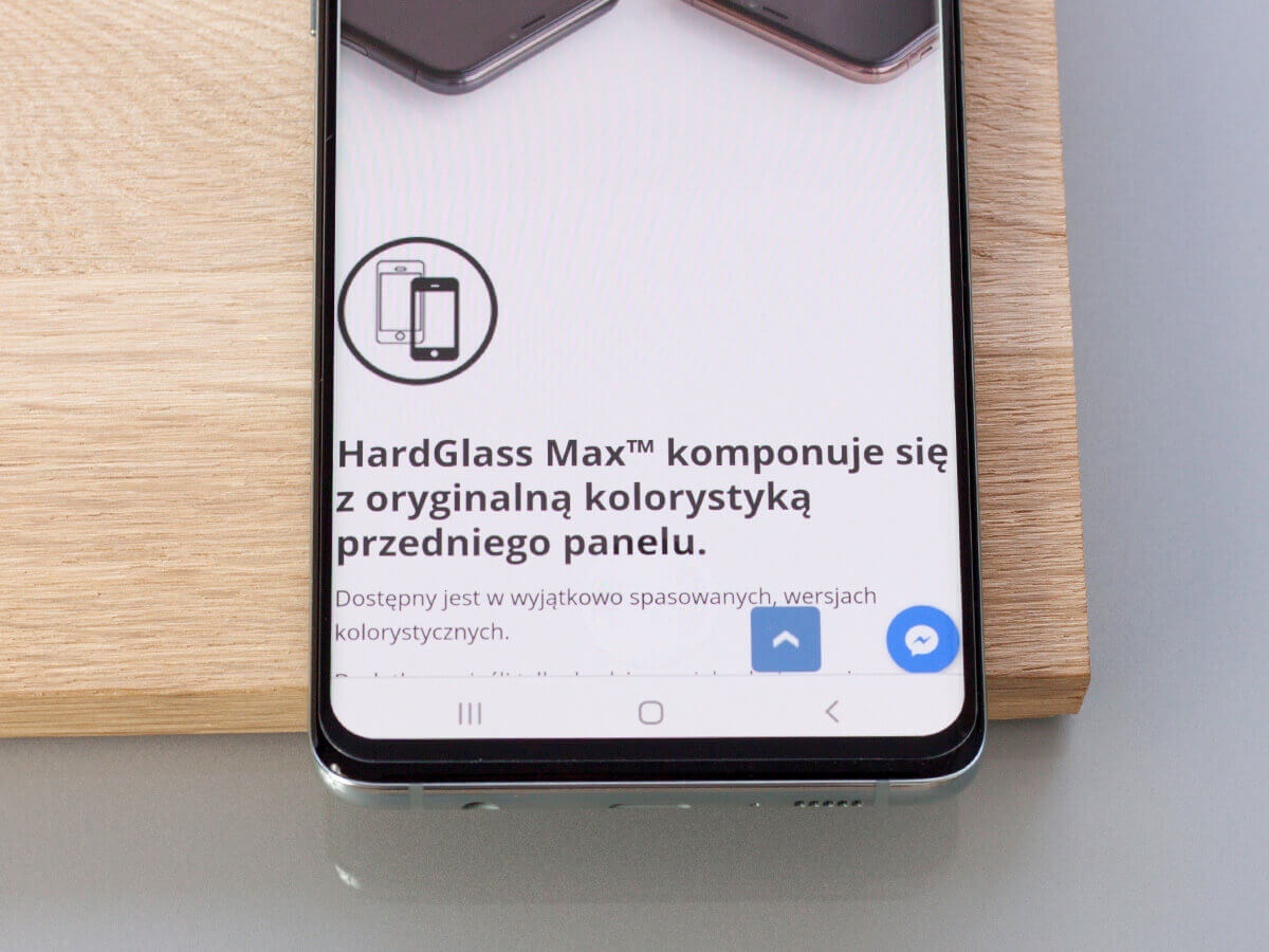 3MK HardGlass Max Sensor-Dot Samsung Galaxy Note 20 Ultra black