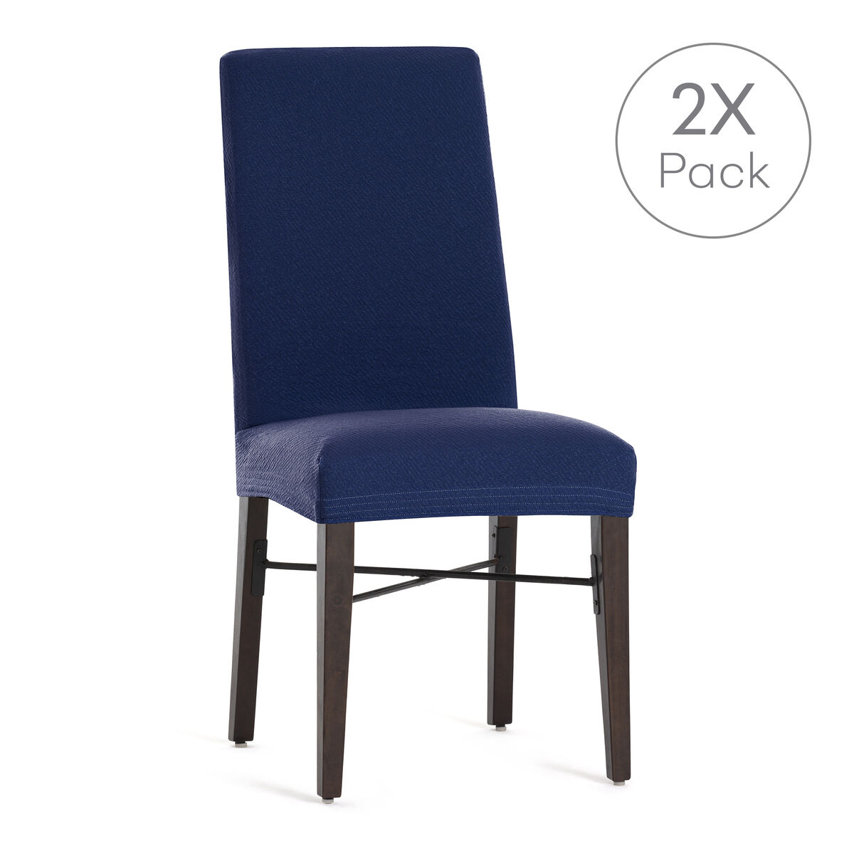 Chair Cover Eysa BRONX Blue 50 x 55 x 50 cm 2 Units
