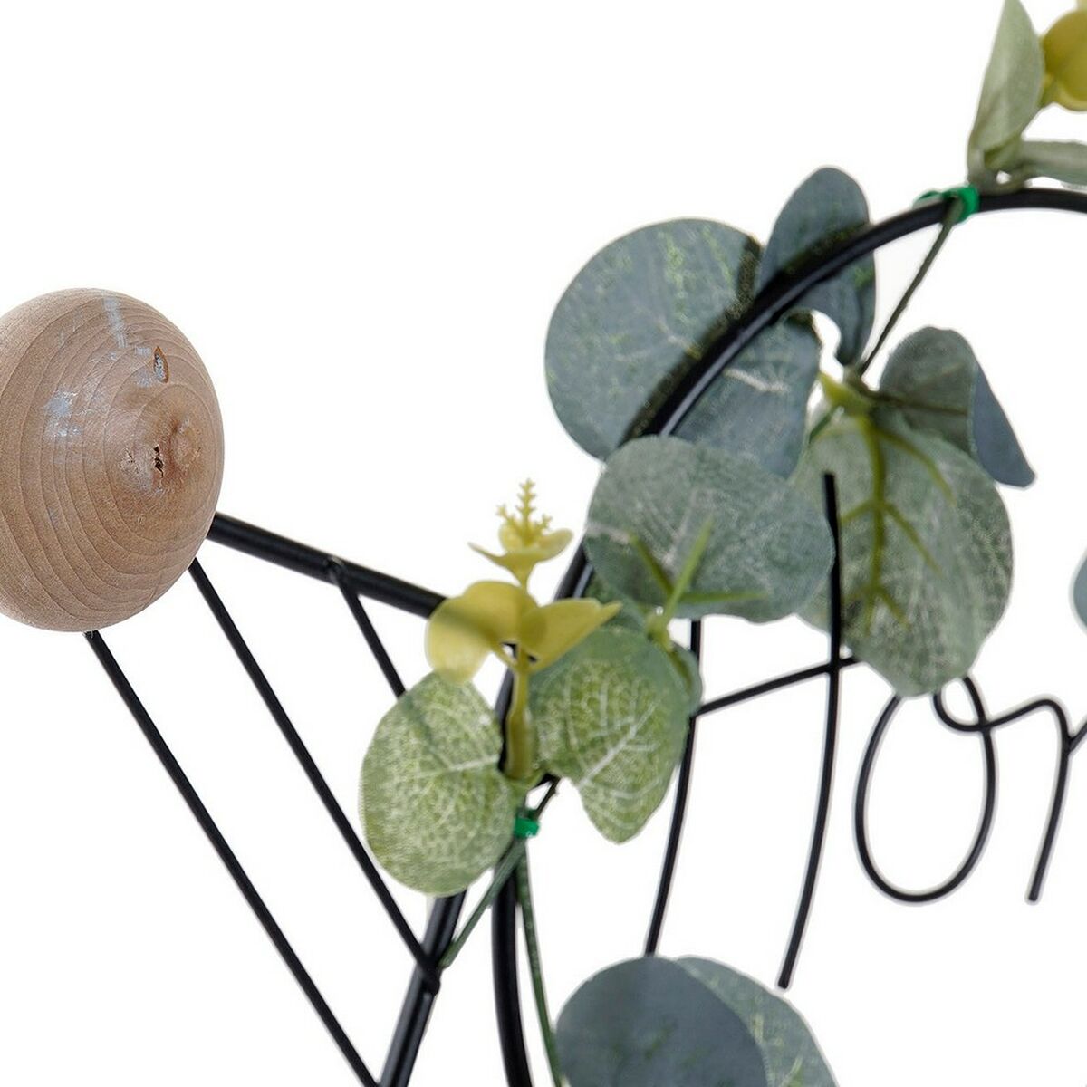 Wall mounted coat hanger DKD Home Decor 8424001734528 43 x 4,5 x 36 cm Metal