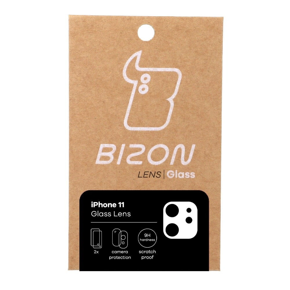 Bizon Glass Lens Apple iPhone 11 [2 PACK]