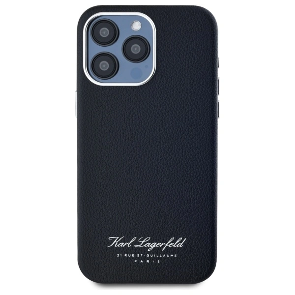 Karl Lagerfeld KLHCP15XPGWCMKHK Apple iPhone 15 Pro Max hardcase hotel RSG black