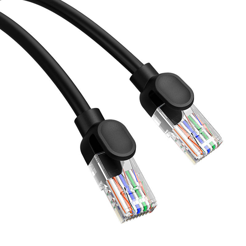 Baseus Ethernet CAT5 network cable 8m (black)