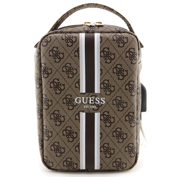 Guess GUHBP4RPSW Organizer brown 4G Printed Stripes