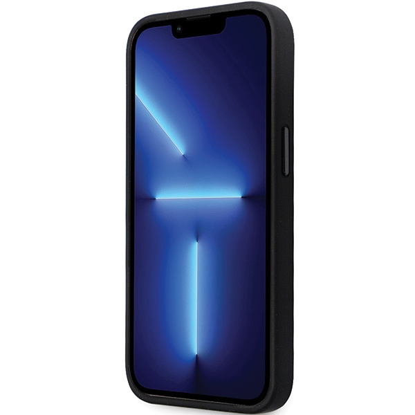 Karl Lagerfeld KLHCP13LSMHKNPK iPhone 13/13 Pro Silicone Ikonik Metal Pin black