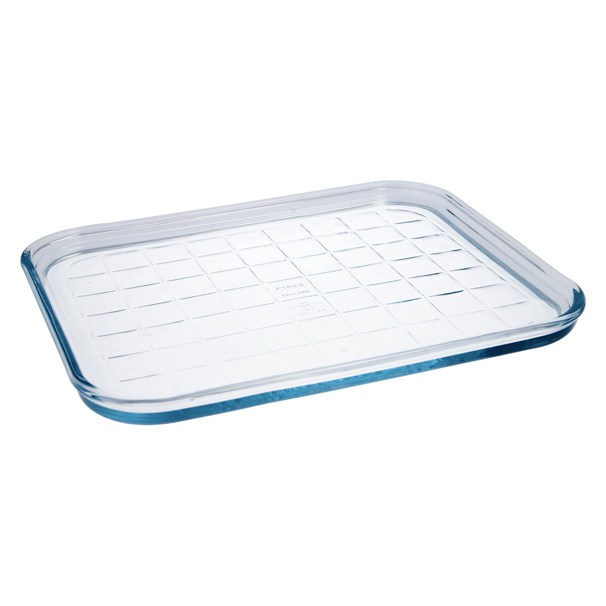 Oven Mould Pyrex Classic Flat 33 x 27 x 2 cm Transparent Glass (6 Units)