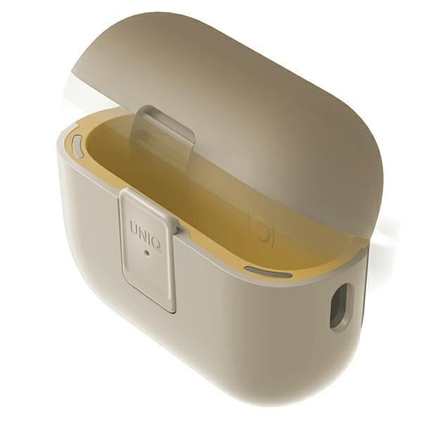 UNIQ Clyde Lock Case Apple AirPods 1 / 2 ivory-canary yellow